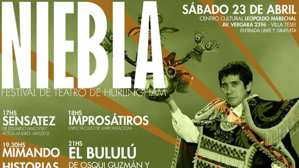El Bululu llega a Hurlingham para cerrar el Festival de Teatro