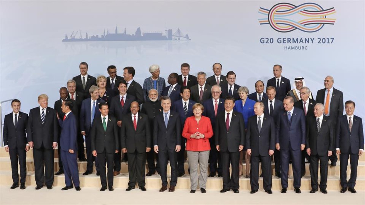 Cumbre del G-20: la foto de "familia"