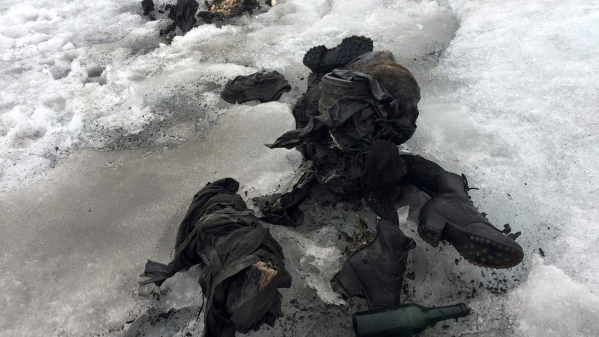 75 años después, encontraron momificada en el hielo a una pareja