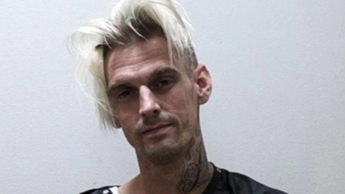 Detuvieron a Aaron Carter por conducir borracho