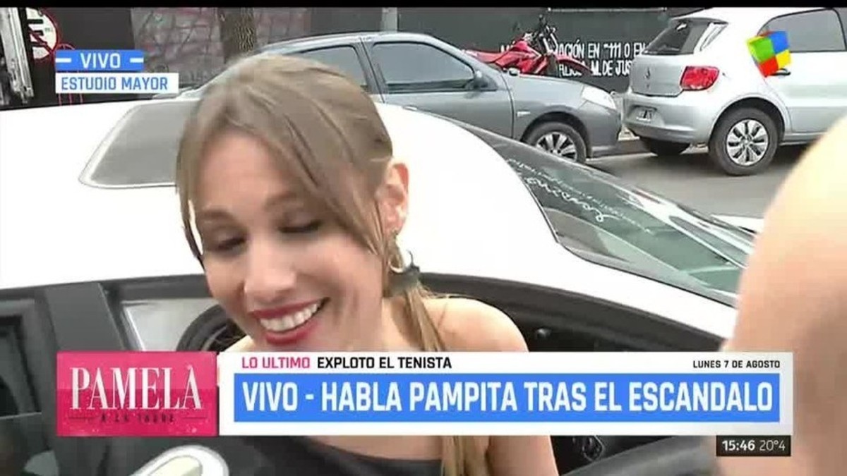 Pampita habló sobre la supuesta infidelidad de Pico