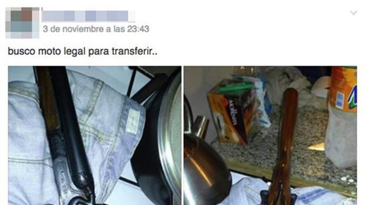 Usaban las redes para vender el botín de sus asaltos