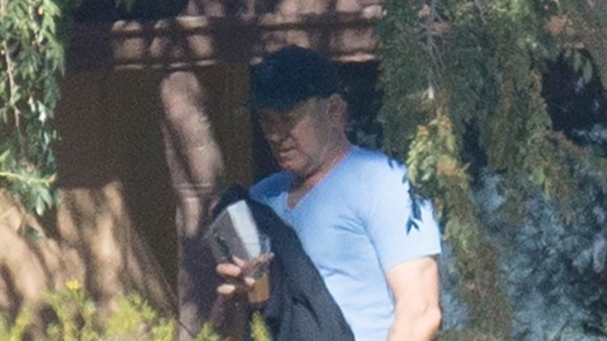 Las primeras fotos de Kevin Spacey internado