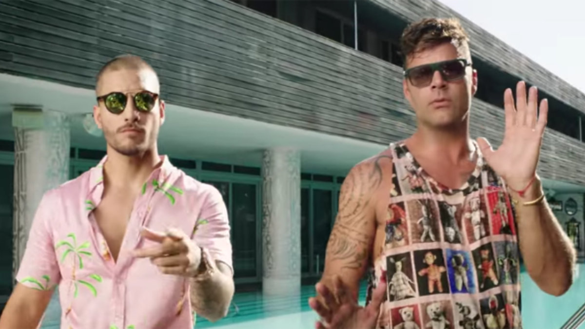 ¿Ricky Martin engaña a su novio con Maluma?