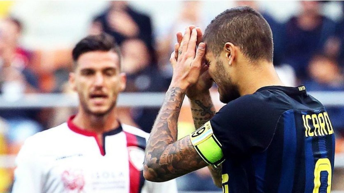 Icardi erró un penal y se fue insultado