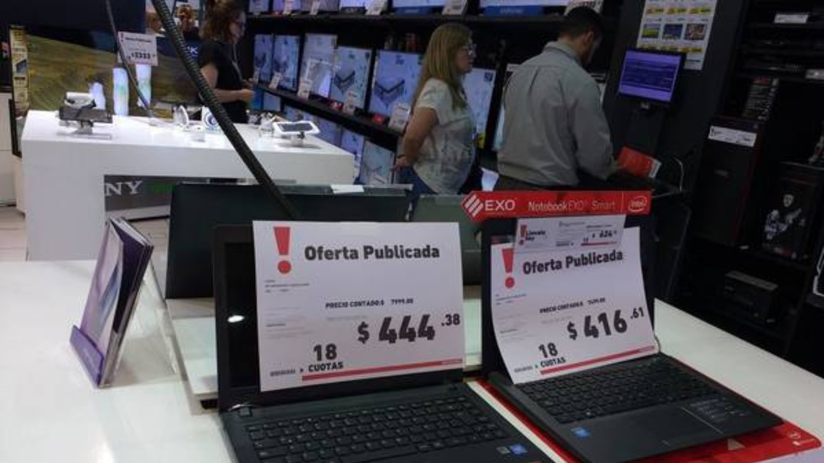 Sigue cayendo la venta de computadoras en el país