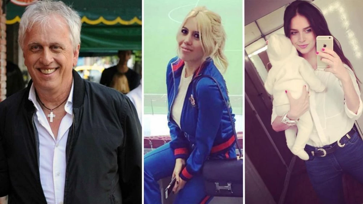 Andres Nara apuntó contra sus hijas Wanda y Zaira