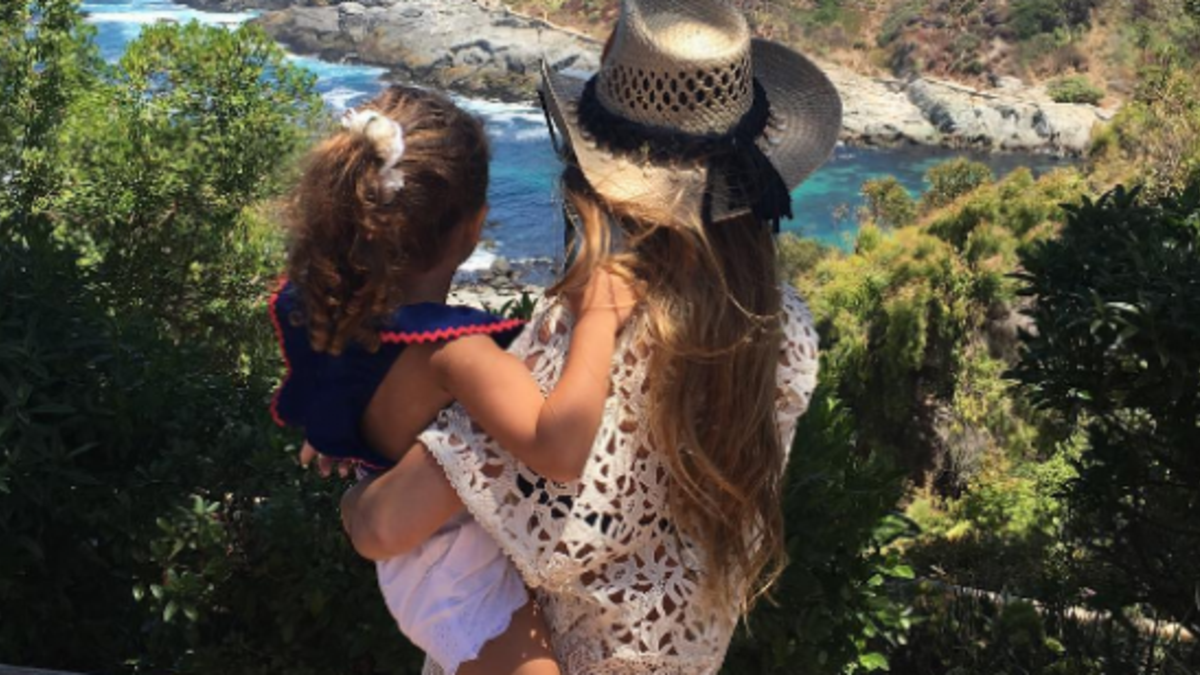 La tierna foto de la China Suárez y Rufina