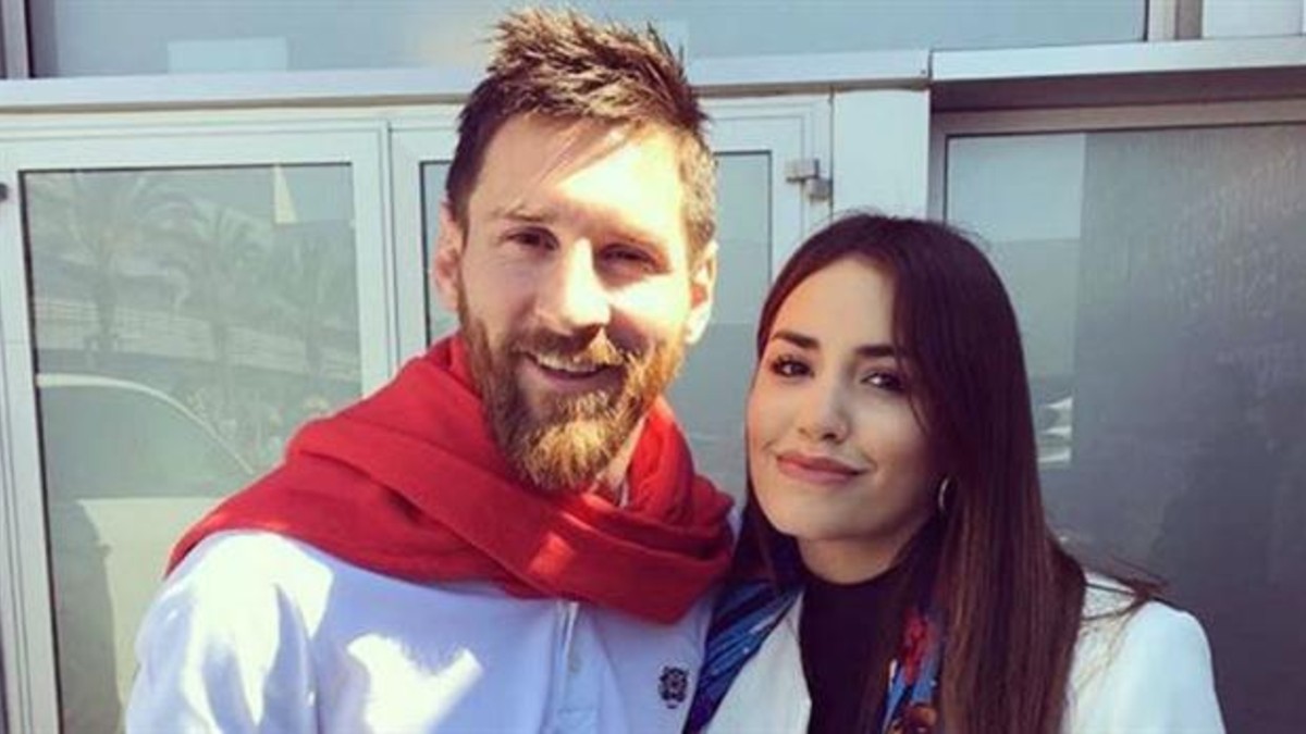 La foto cholula que subió Lali con Messi