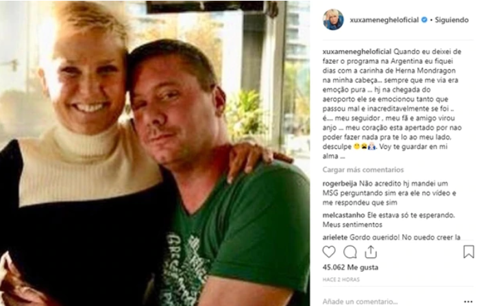 Un fan fue a recibir a Xuxa, se descompensó y murió- Un fan fue a recibir a Xuxa, se descompensó y murió