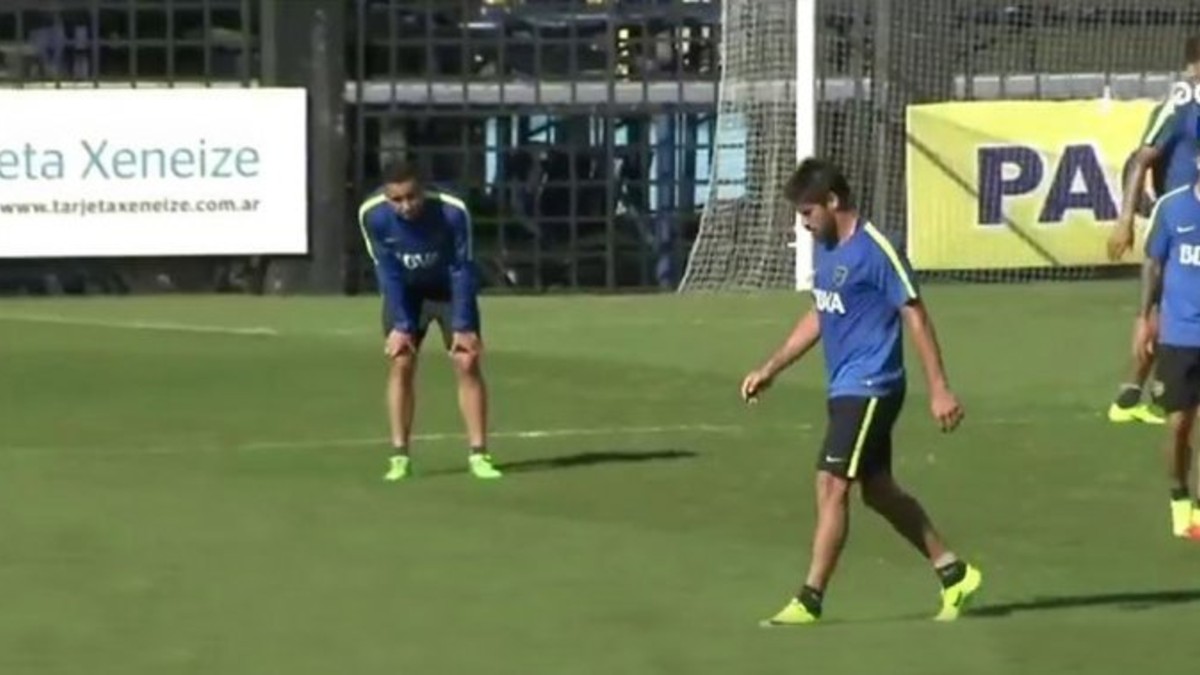 Echaron a Pablo Perez del entrenamiento por pegar
