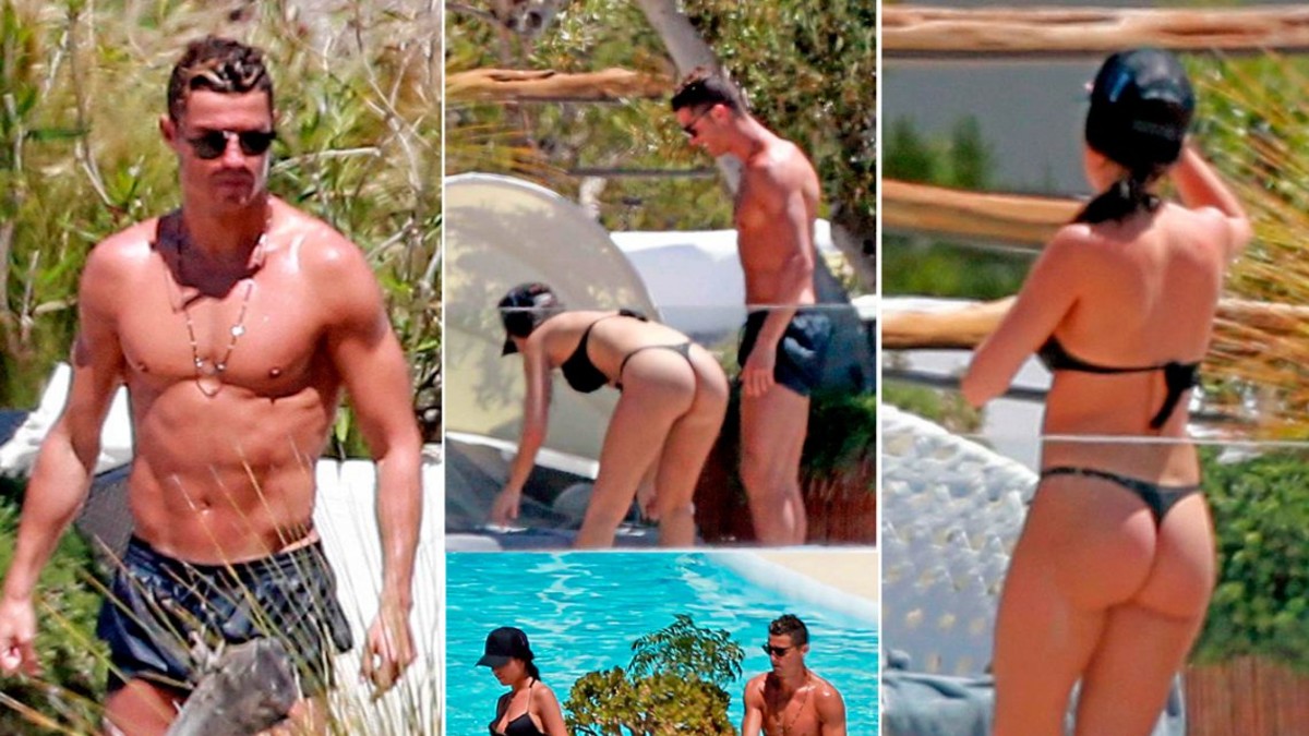 El reposo de CR7 junto a su sensual novia