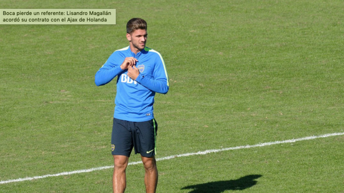 Magallán deja Boca y se va al Ajax