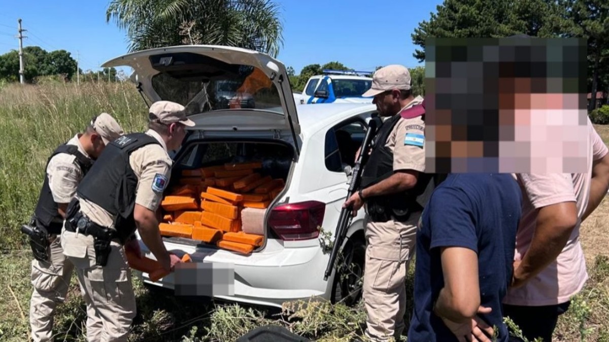 Cayó un proveedor de "Los Monos" con más de 600 kilos de marihuana tras una persecución de 100 kilómetros
