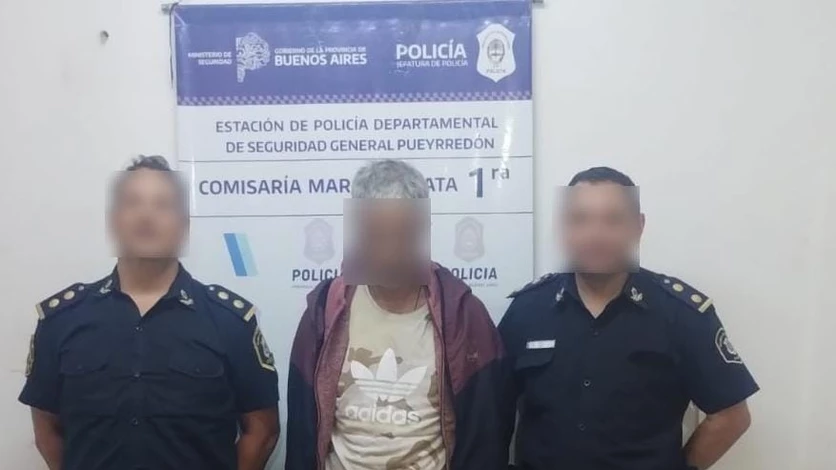 "La Camioneta del Abuelo": se robó una Renault Express el día después de navidad, lo descubrieron por la ropa y lo capturaron en una vivienda de la calle San Lorenzo