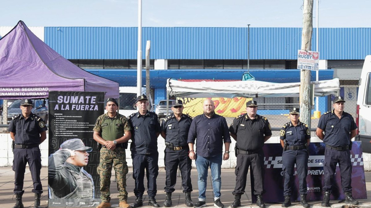 Quilmes concretó un nuevo megaoperativo de saturación policial en Bernal