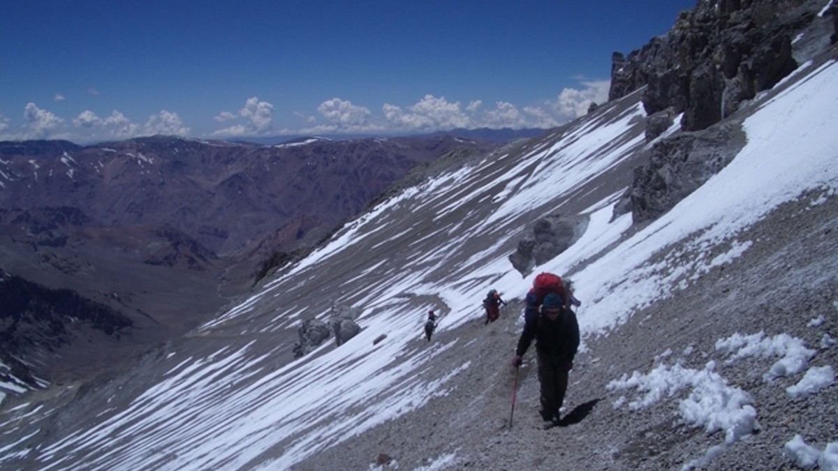 Un alemán murió congelado al escalar el Aconcagua