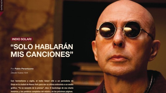 El Indio está disconforme con su última entrevista