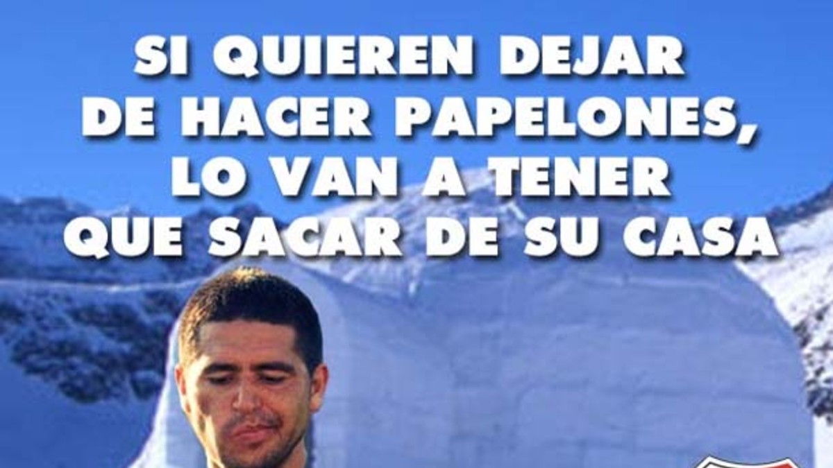 Cualquier excusa es buena: afiches que se ríen de Boca