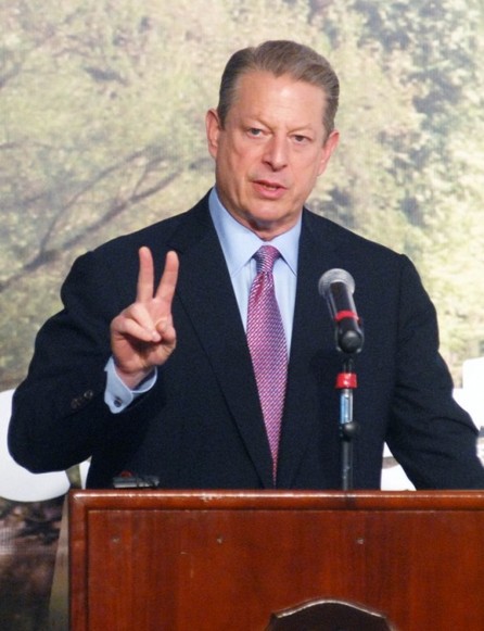 Massa se sumó a la "onda verde" de Al Gore