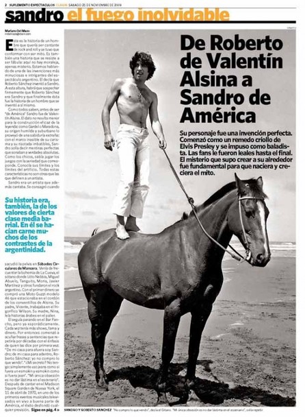 El día que Clarín "mató" a Sandro