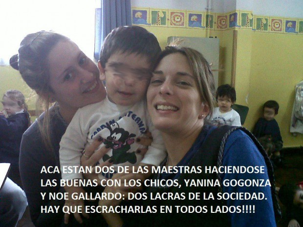Esta es la maestra acusada de maltratar a los nenes