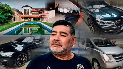 Casas, autos y más de 50 objetos de Maradona serán subastados