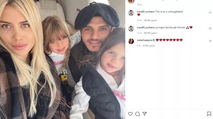 El posteo de Wanda Nara tras su reconciliación
