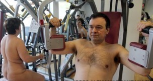 Cerró un gimnasio nudista por falta de clientes
