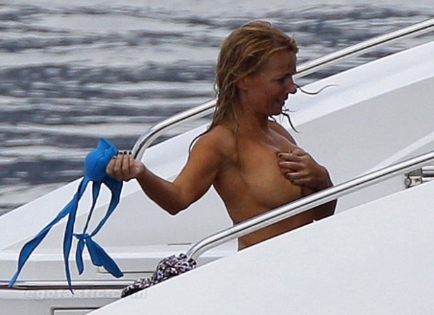 El descuido hot de una ex Spice Girl