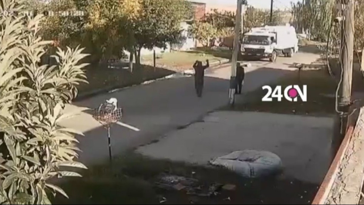 Un camión recolector hizo marcha atrás a toda velocidad, arrolló a una barrendera y la mató