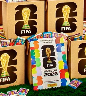 Salió a la venta el álbum del Mundial y un streamer prometió llenarlo en un día