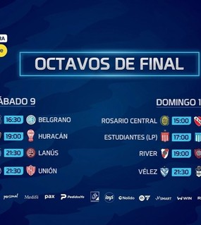 Torneo Apertura, octavos de final con días y horarios confirmados: se destacan Boca Juniors vs. Huracán y River vs. San Lorenzo