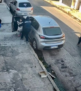 Falsos cartoneros le robaron el auto con su beba en brazos y la sobrina de 6 años 