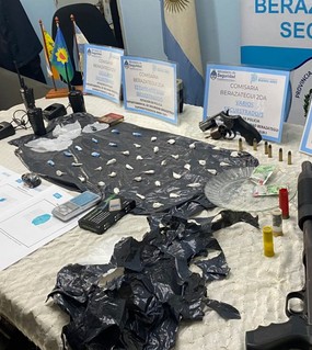 Con un drone descubrieron un búnker narco: el dealer enfrentó a la policía con una escopeta 