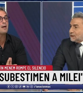 “No subestimen al Presidente”: Martín Menem volvió a negar estar vinculado a la cuenta falsa en X en contra del Gobierno y minimizó el cruce con Caputo