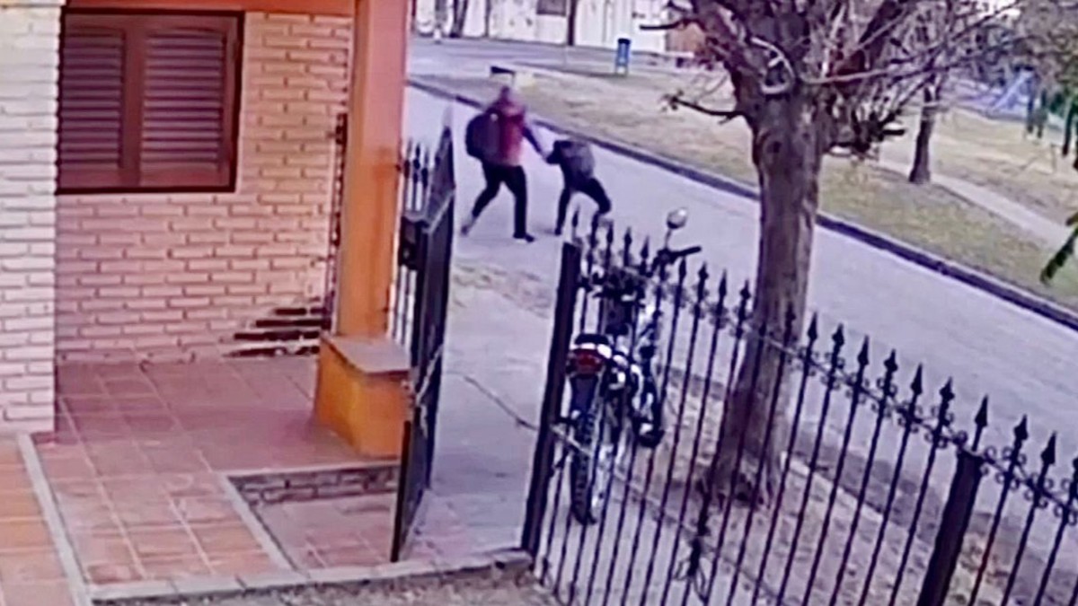 “Es una zona roja”: salía de su casa, un ladrón quiso asaltarla y lo enfrentó a las piñas