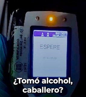 Cumplía tareas comunitarias y volvió a dar positivo en un control con 0.39 g/l de alcohol en sangre 