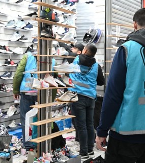 Secuestraron 162 millones de pesos en zapatillas ingresadas de contrabando al país