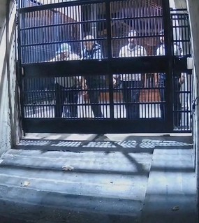 Eran cuatro, "derribaron” a patadas el portón de la cochera y robaron una bici en un edificio