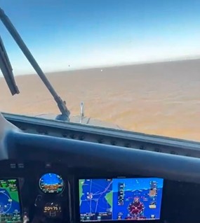 Salieron a pescar pejerreyes y desaparecieron: buscan a cinco tripulantes en el Río de la Plata