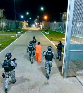 "Narigón” Vázquez, el temible sicario que fue trasladado a un pabellón de máxima seguridad
