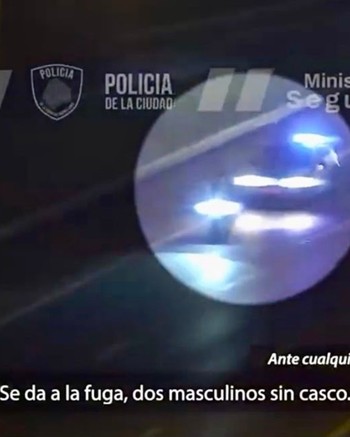 Tiene 17 años, antecedentes por robo y chocó con un patrullero cuando huía en moto por la General Paz