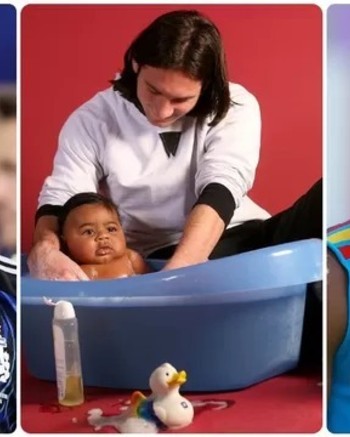 La historia detrás de la icónica foto de Messi bañando a Lamine Yamal que llegó a la final del Mundial