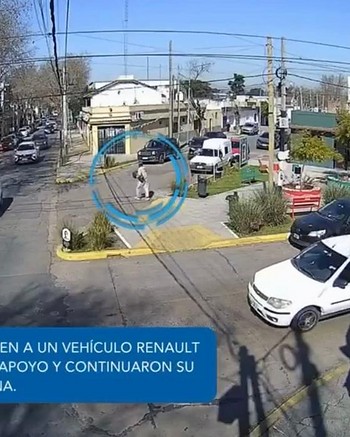 “Se te pinchó una rueda”: los engañaron para arrebatarles una cartera y se fugaron a toda velocidad por Panamericana