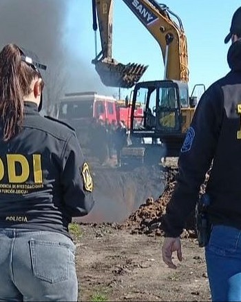 Quemaron 111 kilos de marihuana secuestrada entre 2019 y 2025