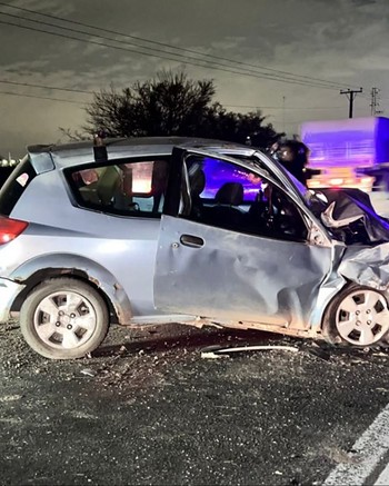 Venía a fondo por la ruta, provocó un choque en cadena y mató a un pasajero de Uber de 55 años