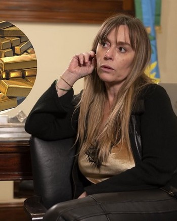 Una senadora de la Nación denuncia que el oro argentino está en manos de los ingleses