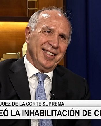 La inhabilitación para ser candidata de Cristina Kirchner no está en discusión, según Lorenzetti