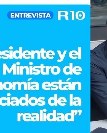 "El Presidente y el Ministro de Economía están disociados de la realidad": la crítica de Guillermo Michel al rumbo económico del Gobierno